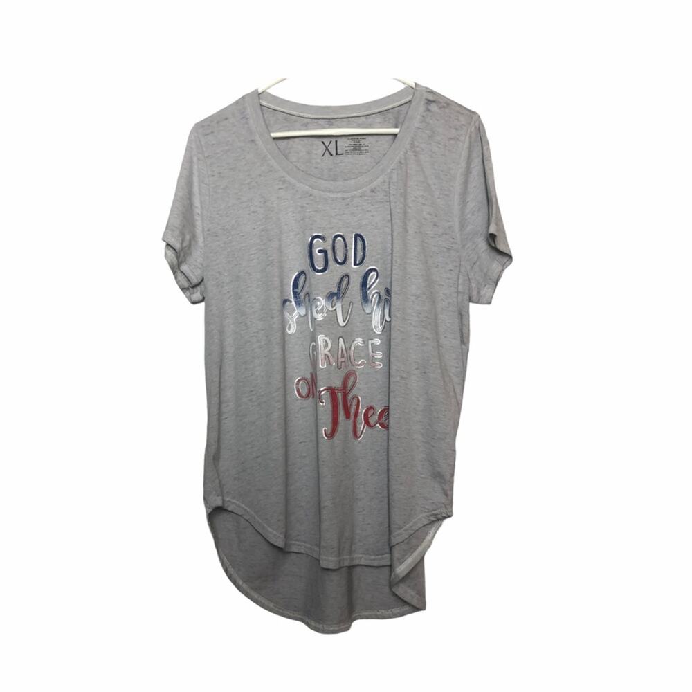 Signature Studio Womens Graphic Tee Sz XL